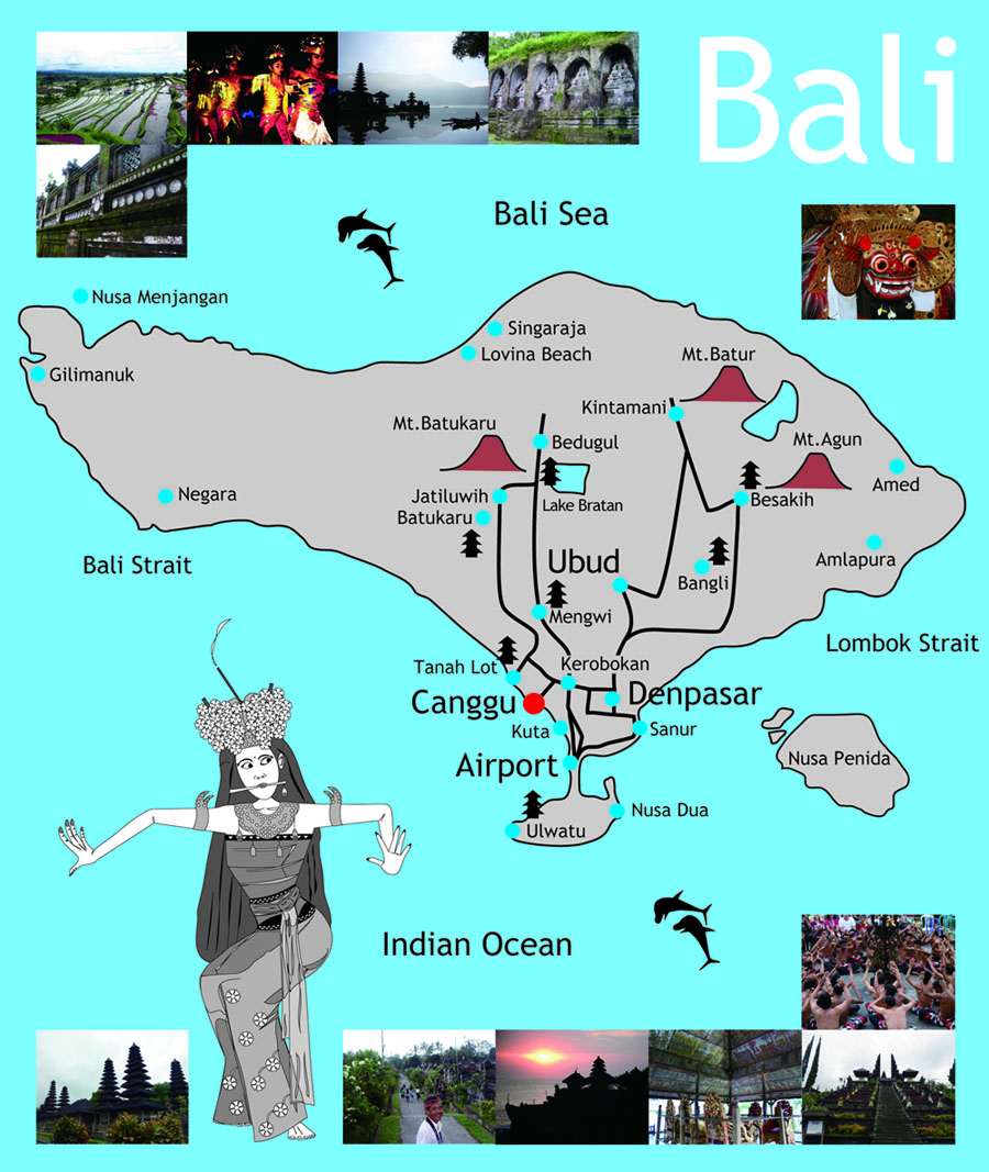bali map